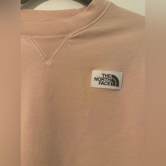 The North Face Light Pink Crew Neck Sweatshirt - Picture 3 of 5